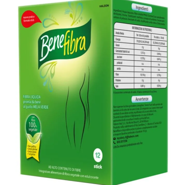 Benefibra Liquida Haleon Italy 12 Stick Da 30ml