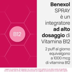 Benexol Spray Integratore Alimentare Vitamina B12 Alto Dosaggio 15ml