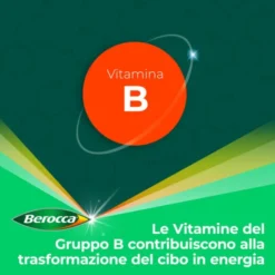 Berocca Plus Vitamine Minerali, Energia Concentrazione 15 Cpr Eff