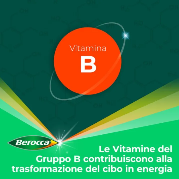 Berocca Plus Vitamine Minerali, Energia Concentrazione 15 Cpr Eff