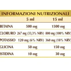 Betaina Cloridrato Dr.Giorgini 200ml