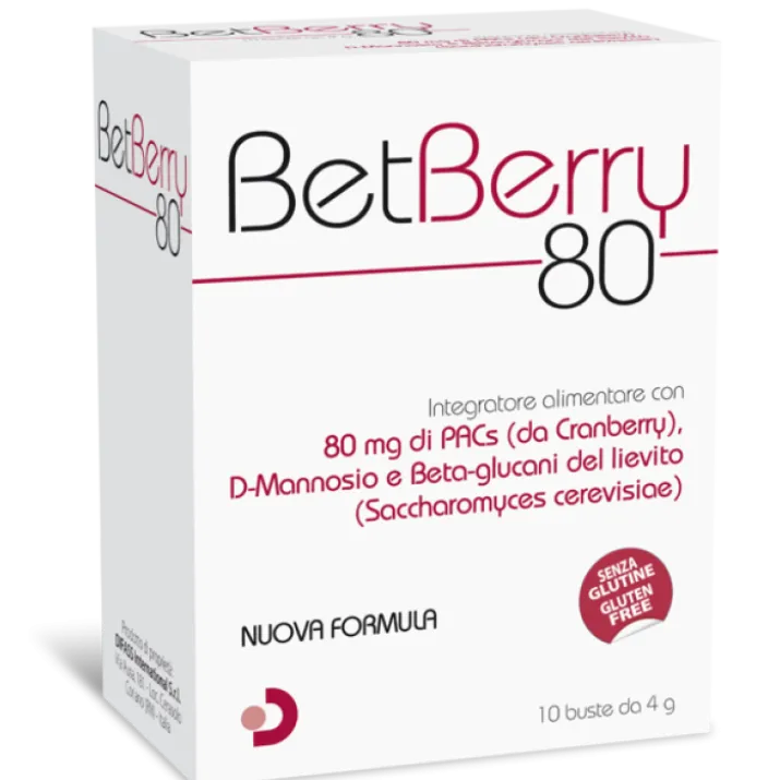 Betberry 80 Difass 10 Bustine Da 4g