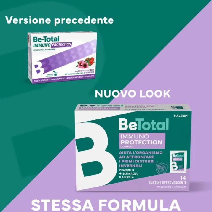 Be-Total Immuno Protection Integratore Alimentare 14 Bustine
