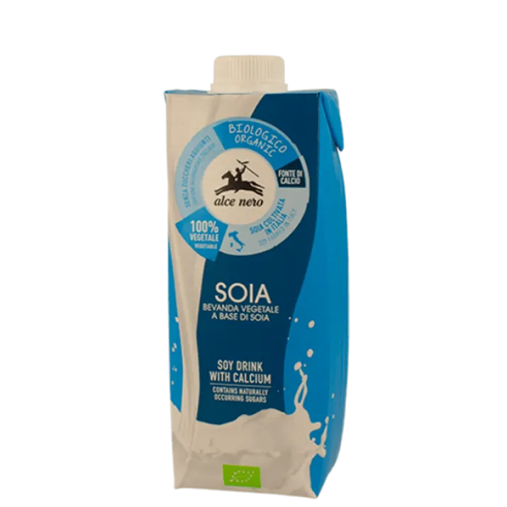 Bevanda Vegetale A Base Di Soia Biologica Alce Nero 500ml