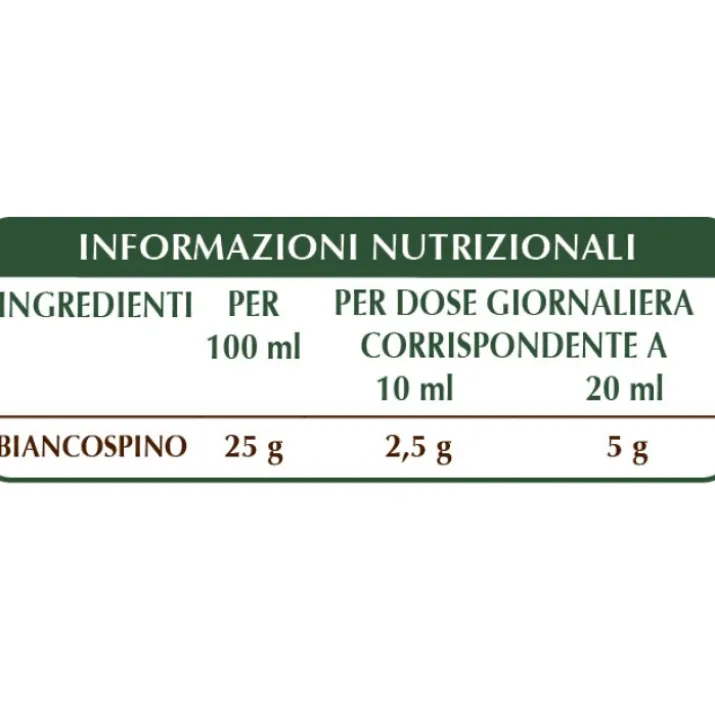 Biancospino Estratto Integrale Dr. Giorgini 200ml