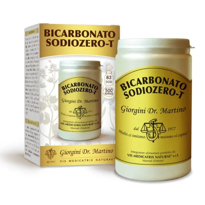 Bicarbonato Sodiozero-T Dr. Giorgini 500 Pastiglie