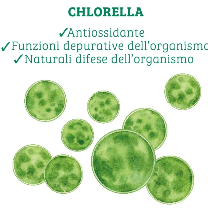 Bio Chlorella Colours of Life Optima 200 Compresse