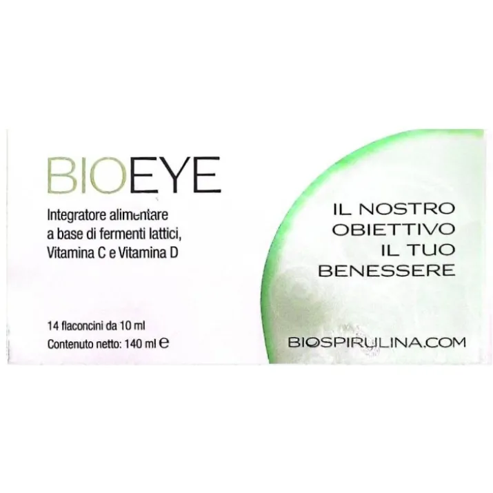Bioeye BioSpirulina.Com 14 Flaconcini