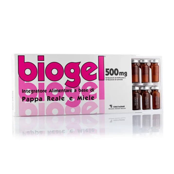 biogel® 500 Ghimas® 10 Flaconcini