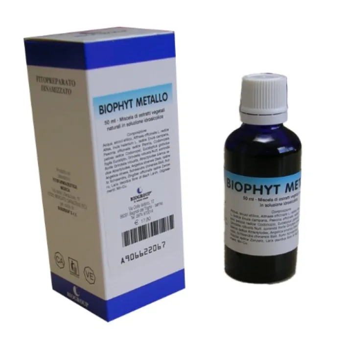 Biogroup Biophyt Metallo Soluzione Da 50ml