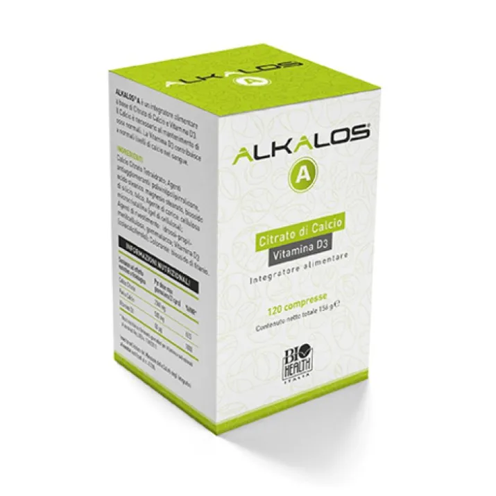 Biohealth Alkalos A Integratore Alimentare 120 Compresse