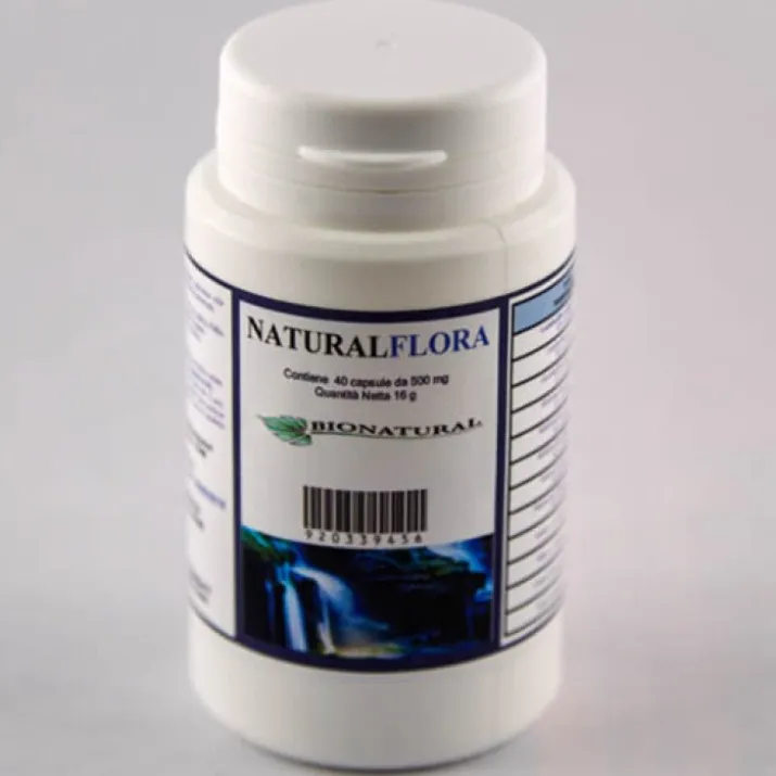 Bionatural Naturalflora Integratore Alimentare 40 Capsule