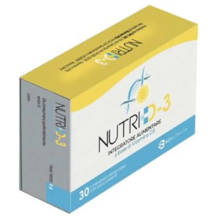Bionutrivita Nutri D3, 30 Compresse Orosol, Integratore per Ossa e Muscoli