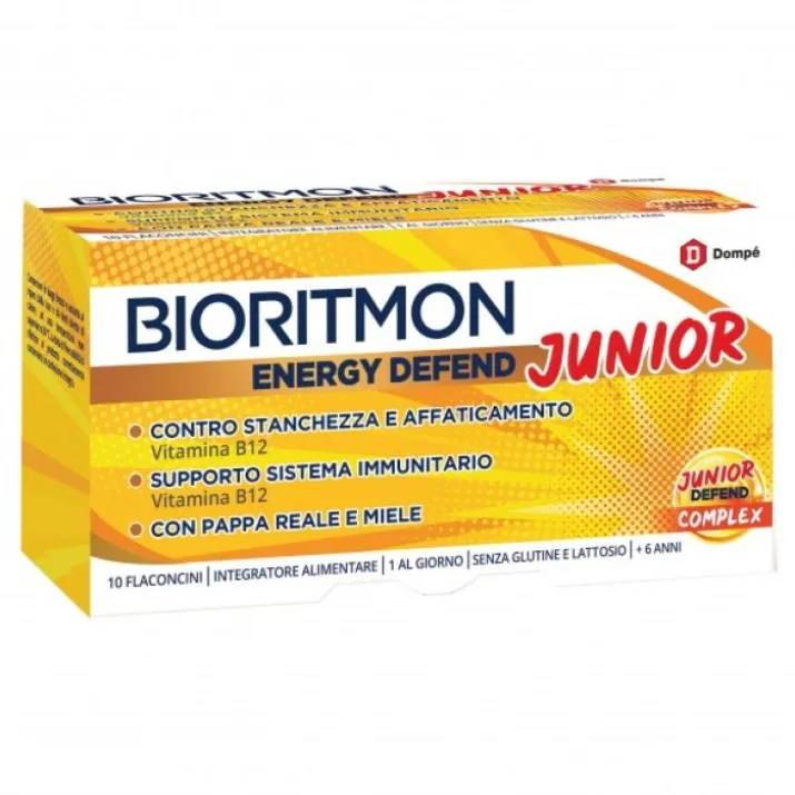 Bioritmon Energy Defend Junior Dompé 10 Flaconcini
