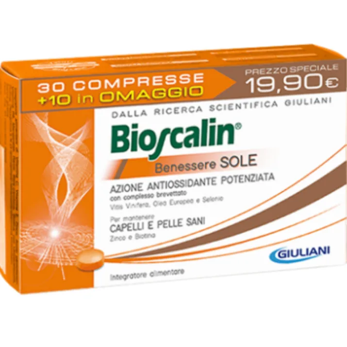 Bioscalin® Benessere Sole Giuliani 30+10 Compresse