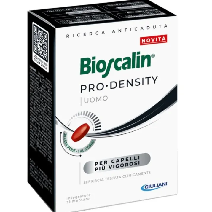 Bioscalin Pro Density Uomo Integratore per Capelli Forti 30 Compresse