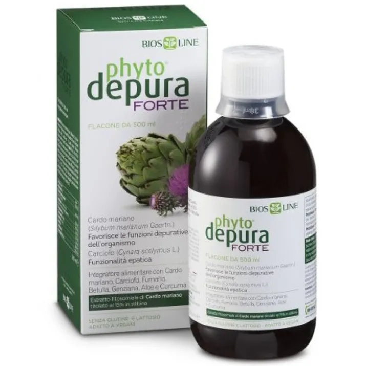 Bios Line Phytodepura Forte Liquido Integratore Alimentare 500ml