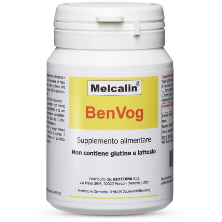 Bio Tekna Melcalin Benvog integratore Alimentare 60 Capsule 72g