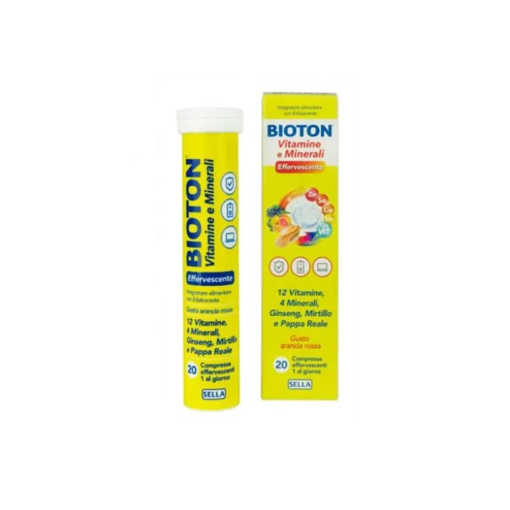 Bioton Vitamine E Mineali Sella 20 Compresse