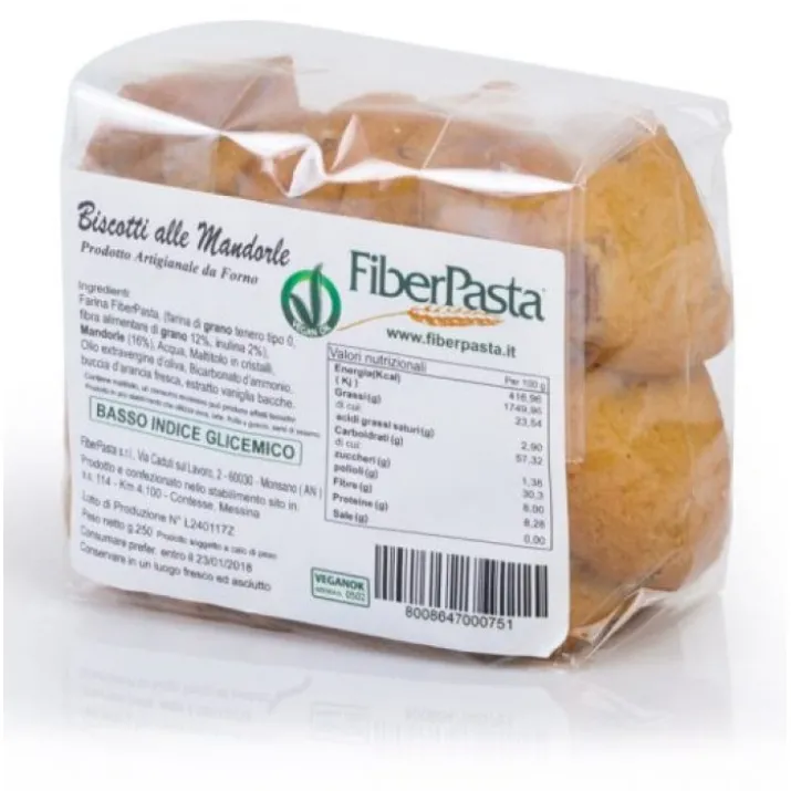 Biscotti Alle Mandorle FiberPasta® 250g