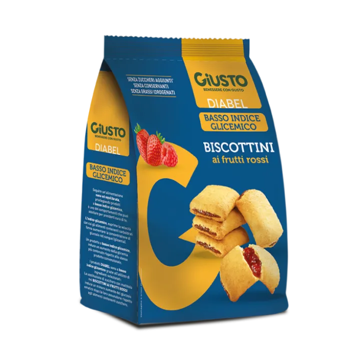 Biscottini ai frutti Rossi Diabel Giusto 250g