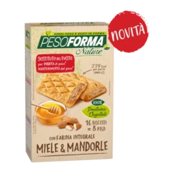 Biscotto Miele Mandorle Con Farina Integrale PesoForma Nature 8 Pasti
