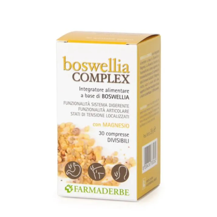 Boswellia Complex Farmaderbe 30 Compresse