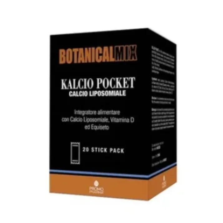 BotanicalMix Kalcio Pocket PromoPharma 20 Stick Pack