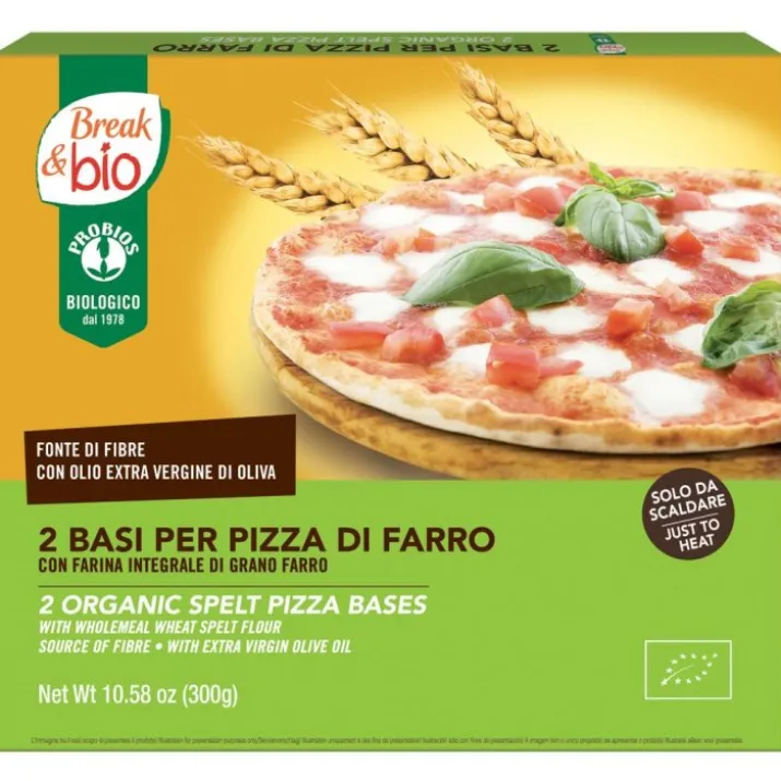 Break&Bio 2 Basi Per Pizza Di Farro Probios 2x150g