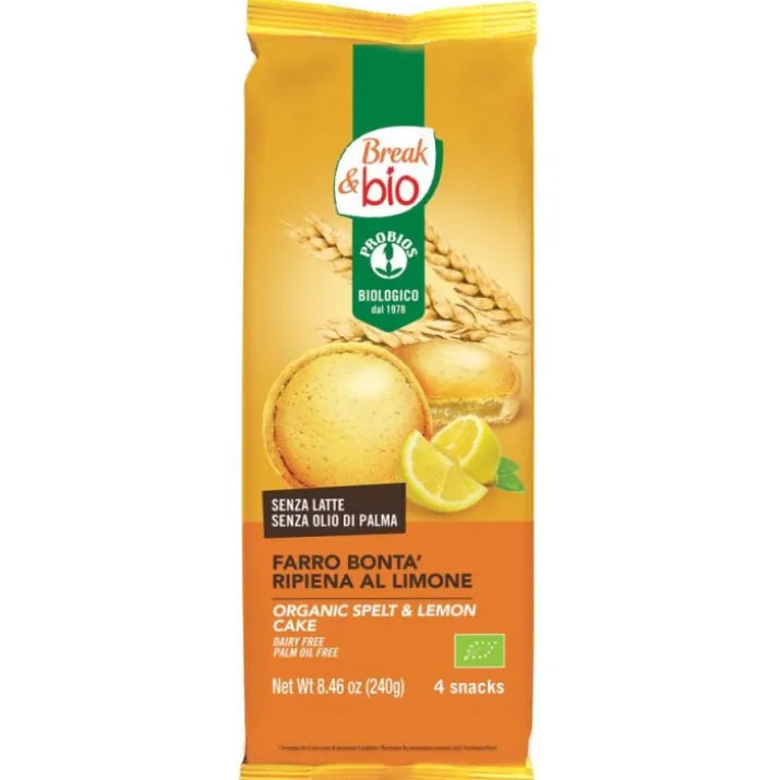Break&Bio Farro Bontà Al Limone Probios 4x60g