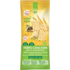 Break&Bio Farro Crackers Lino E Rosmarino Probios 280g
