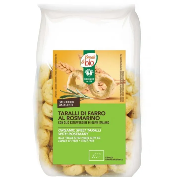 Break&Bio Taralli Di Farro Al Rosmarino Probios 200g