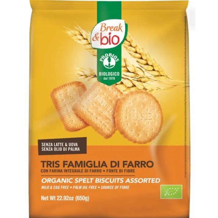 Break&Bio Tris Famiglia Di Farro Probios 650g