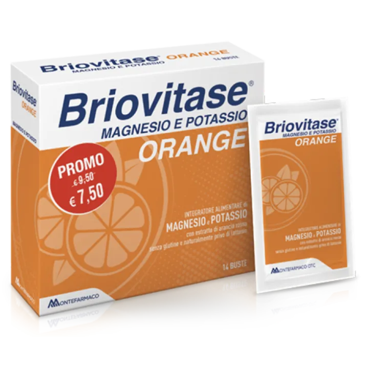 Briovitase Orange MONTEFARMACO 14 Bustine Promo