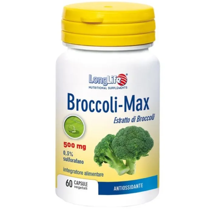 Broccoli-Max 500mg LongLife 60 Capsule Vegetali
