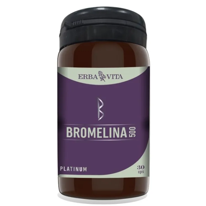 BROMELINA 500 Erba Vita 30 Capsule