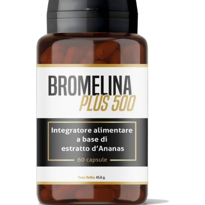 Bromelina Plus 500 60 Capsule