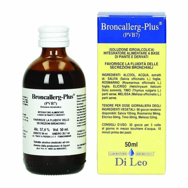 Broncallerg Plus Pvb 7 50ml