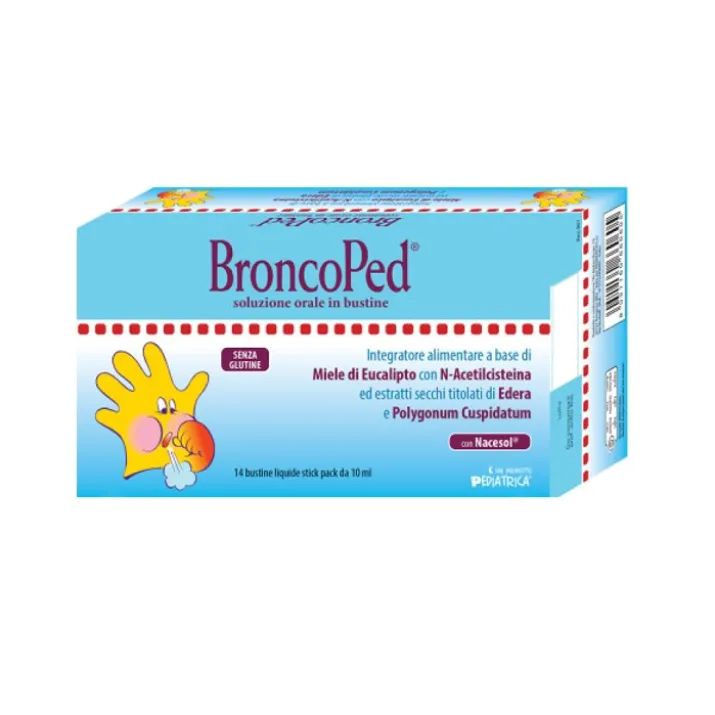 Broncoped Soluzione Orale Pediatrica 14 Bustine