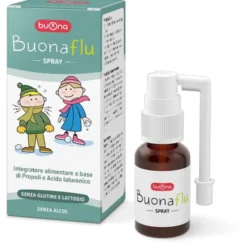 BuonaFlu Spray Orale Integratore per Gola e Immunità 20ml