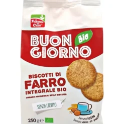 Buongiorno Bio Biscotti Integrali di Farro La Finestra Sul Cielo 400g