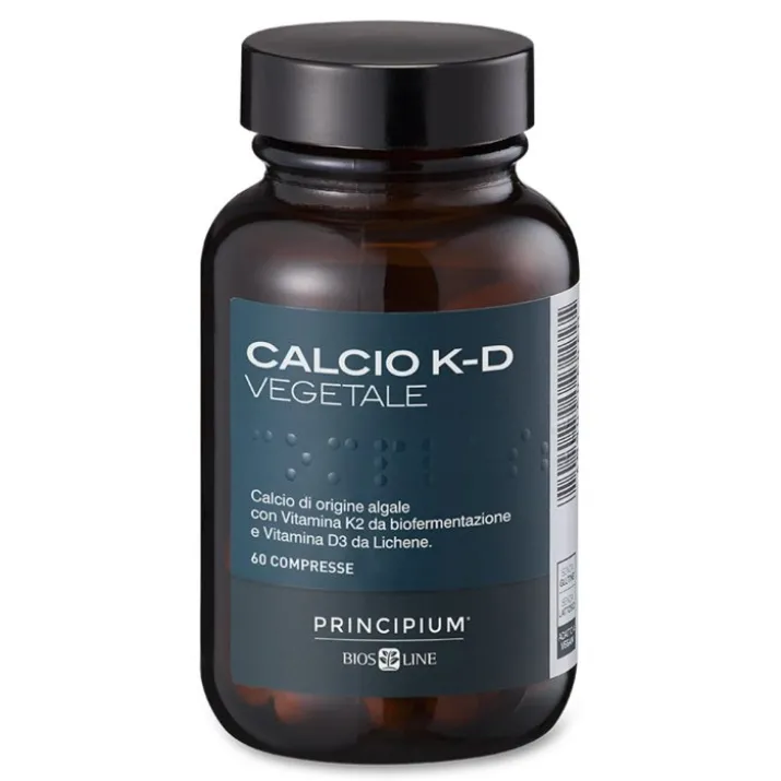 Calcio K-D Vegetale Principium Bios Line 60 Compresse