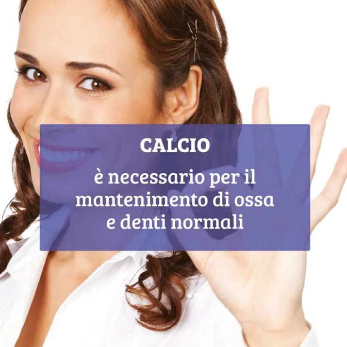 Calcio Plus Con Vitamine D3 E K1 Colours Of Life Optima Naturals 60 Compresse