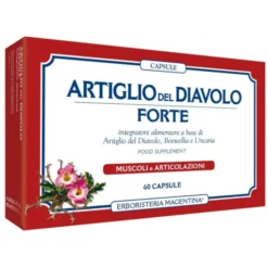 Capsule Artiglio del Diavolo Forte Integratore Alimentare 60 Capsule