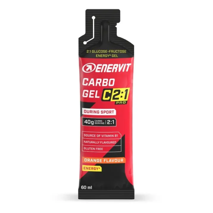 Carbo Gel C2:1 Pro Orange Flavour Enervit 60ml