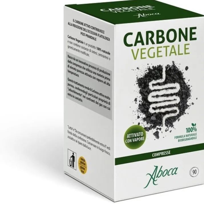 Carbone Vegetale Aboca 90 Compresse