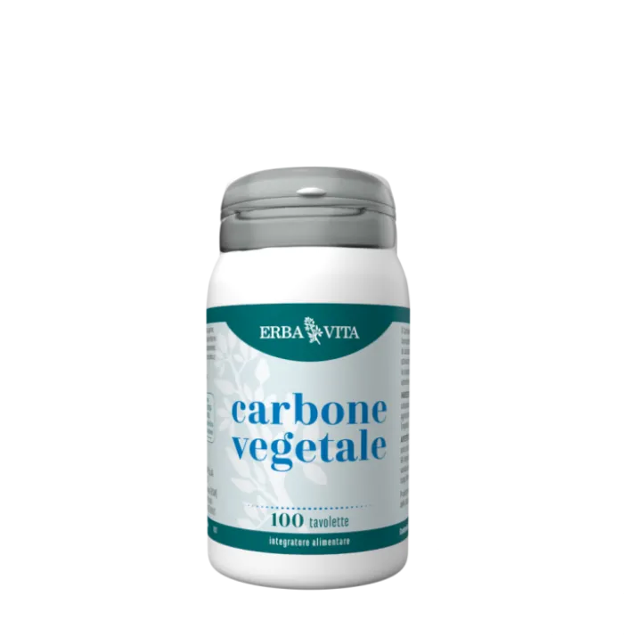 Carbone Vegetale Erba Vita 100 Tavolette