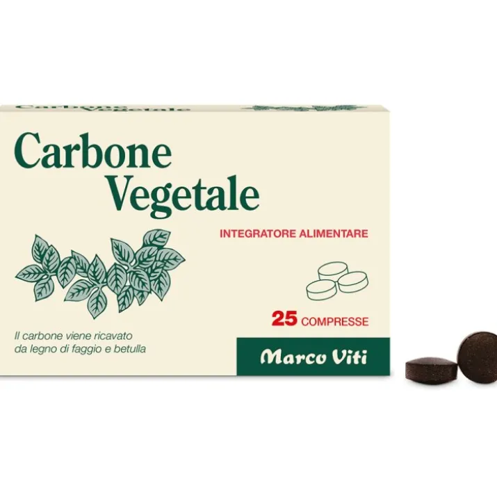 Carbone Vegetale Marco Viti 25 Compresse