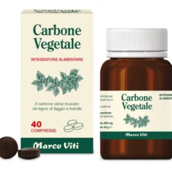 Carbone Vegetale Marco Viti 40 Compresse