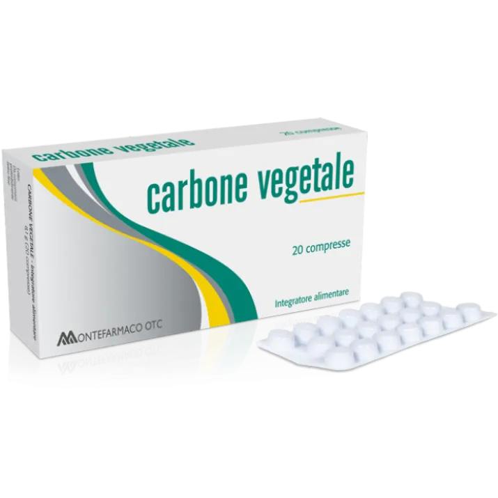 Carbone Vegetale MONTEFARMACO 20 Compresse